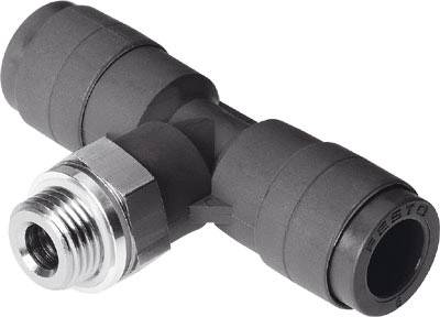 FESTO T-Verbinder 186339 QST-V0-G1/4-8 Rohr-Ø: 8 mm 1 St.