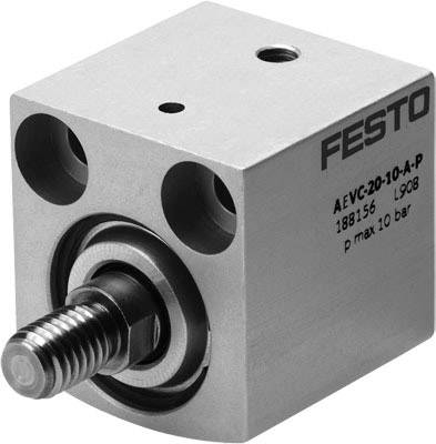 FESTO 188062 AEVC-6-5-A-P Kurzhubzylinder Hublänge: 5mm 1St.