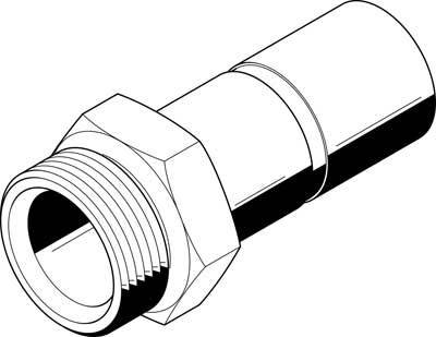FESTO Steckverschraubung 194589 CQ-1-28H Innengewinde CQ - 28 1St.