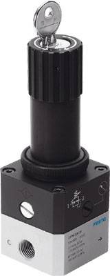 FESTO Präzisions-Druckregelventil 194691 LRPS-1/4-2,5G 1/4, G 1/5 Gehäusematerial Aluminium Dichtungsmaterial NBR 1St.