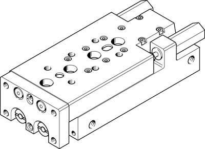 FESTO Mini-Schlitten 197894 SLT-10-80-A-CC-B Gehäusematerial: Aluminium-Knetlegierung 1 St.