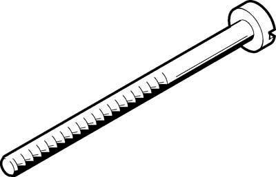 FESTO Zylinderschraube DIN 84-M4X10-4.8 200525