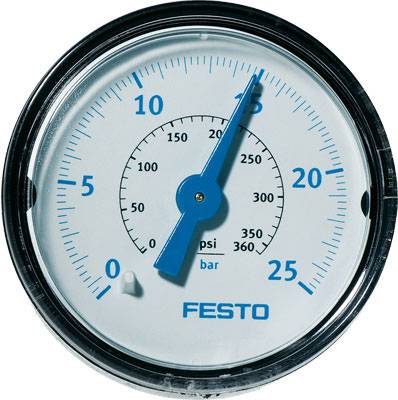 FESTO Manometer 526167 MA-40-25-1/8-EN 0 bis 25 bar 1St.