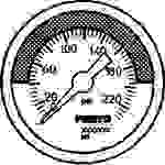 FESTO Manometer 526787 MA-40-232-R1/8-PSI-E-RG 0 bis 15.9958 bar 1St.