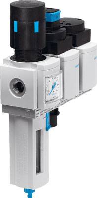 FESTO 530224 MSB6-1/2:J2D1A1-WP Wartungsgeräte-Kombination Druckluft, Inerte Gase Betriebsdruck (max.) 12 bar