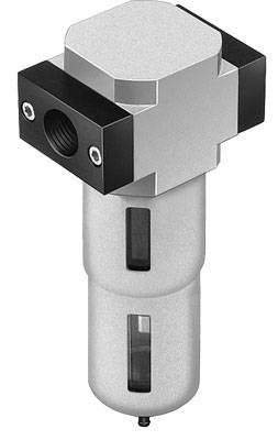 FESTO Aktivkohlefilter LFX-1/2-D-MIDI 532783 G 1/2, Anschlussplatte Gehäusematerial Zinkdruckguss