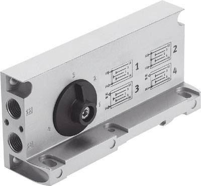FESTO 539238 VABE-S6-1RZ-G-B1 Endplatte 1St.