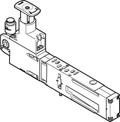 FESTO Reglerplatte VABF-S4-2-R2C2-C-10 540161 1St.