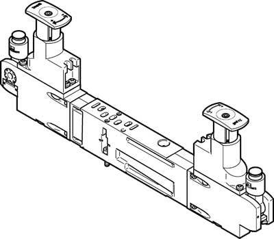 FESTO Reglerplatte VABF-S4-2-R4C2-C-10 540165 1St.