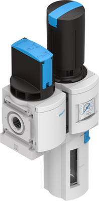 FESTO 542286 MSB6-1/2:C3J4-WP Wartungsgeräte-Kombination Druckluft, Inerte Gase Betriebsdruck (max.) 12 bar