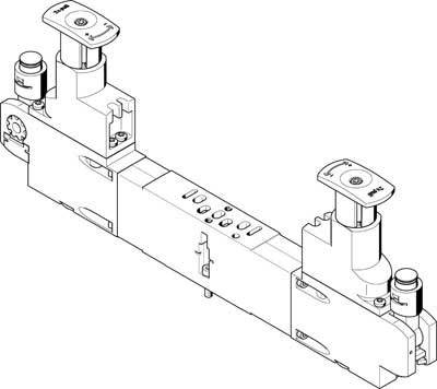 FESTO Reglerplatte VABF-S3-2-R5C2-C-6 543540 1St.