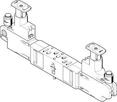 FESTO Reglerplatte VABF-S3-1-R5C2-C-6 543541 1St.