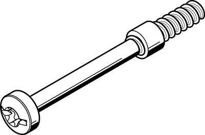 FESTO Schraube 550218 CPX-DPT-30X32-S-4X 1St.