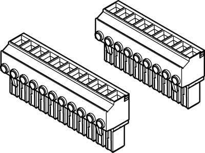 FESTO Stecker 552256 NEKM-C-3 1St.