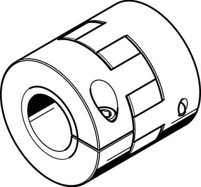 FESTO EAMC-56-58-24-25 558316 Kupplung 1St.