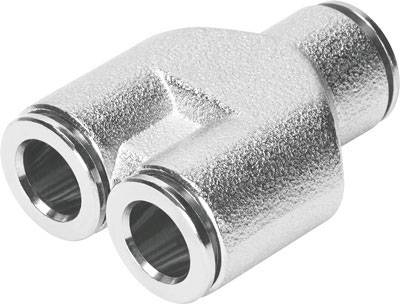 FESTO Y-Verbinder 558804 NPQM-Y-Q8-Q6-P10 Rohr-Ø: 6 mm 1 St.