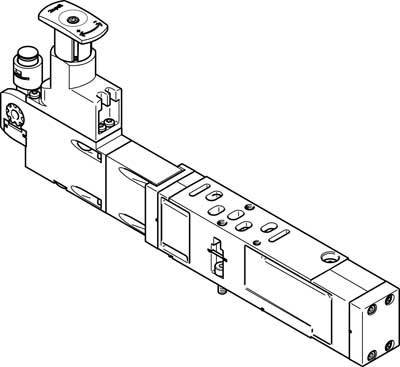 FESTO Reglerplatte VABF-S4-1-R2C2-C-10E 560764 1St.