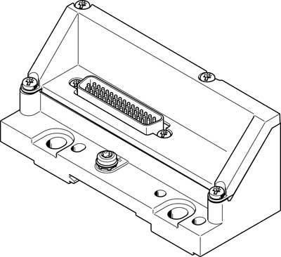 FESTO 560941 VMPAL-EPL-SD44-IP40 Endplatte 1 St.