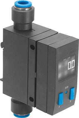 FESTO Durchfluss-Sensor SFAB-10U-WQ6-2SV-M12 565388 Betriebsspannung (Bereich): 15 - 30 V/DC 1 St.