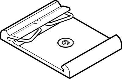 FESTO Befestigung 570043 CAFM-F1-H 1St.