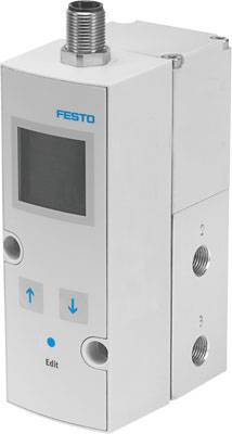 FESTO Proportional-Druckregelventil 571448 VPPM-6L-L-1-G18-0L6H-V1N-S1C1G 1/8, G 1/8 Gehäusematerial Aluminium-Knetlegierung 1St.