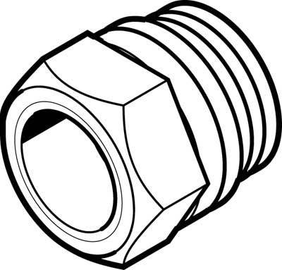 FESTO Adapter 572381 VMPAL-FSP-G1/4 -0.9 bis 10 bar 1St.