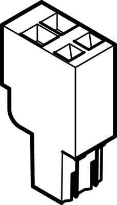 FESTO Stecker 575302 NECC-L2G2-C1 1St.