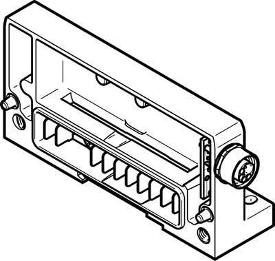 FESTO 576316 CPX-M-EPR-EV-X Endplatte 1 St.