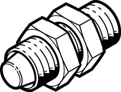 FESTO Stoßdämpfer 1152524 DYEF-S-M6-Y1 Gehäusematerial: Stahl Hublänge: 1.5mm 1St.