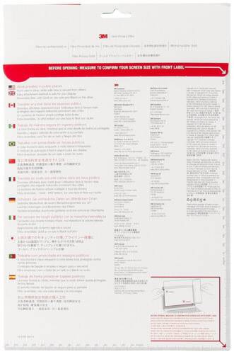 3M GPF116W9 Blickschutzfolie Notebook 29,5 cm (11,6") Bildformat: 16:9 7100050382