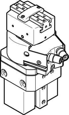 FESTO 1187958 HGDS-PP-16-P-A-B Schwenk-Greifeinheit 1St.