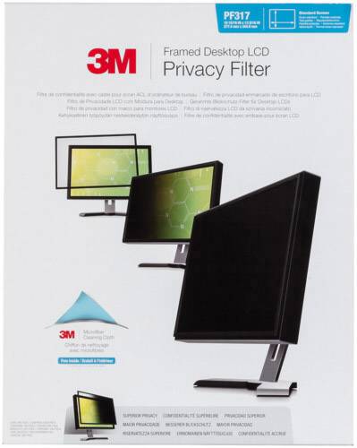 3M PF317 Blickschutzfolie Monitor 43,2 cm (17") Bildformat: 5:4 7000059510