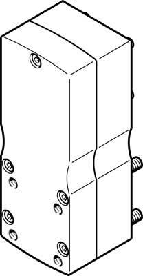 FESTO Parallelbausatz 1570862 EAMM-U-50-D32-32B-78 1St.