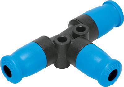 FESTO T-Verbinder 1590710 NPKA-T-Q6-E-P10 Rohr-Ø: 6mm 1St.