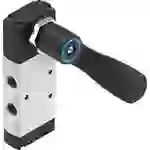 FESTO VHEF-HS-P53E-M-G14 Handhebelventil -0.95 bis 10 bar 1St. FESTO VHEF-HS-P53E-M-G14 Handhebelventil -0.95 bis 10 bar 1St.