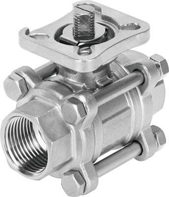 FESTO VZBE-1/4-T-63-T-2-F0304-V15V15 4836917 Standard-Kugelhahn 1St.