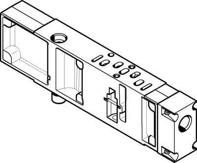 FESTO Vertikal-Versorgungsplatte VABF-S4-2-P1A14-N18 8000694 1St.