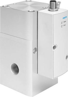 FESTO Proportional-Druckregelventil 8024266 VPPM-12L-L-1-G12-0L10H-LK-S1G 1/2, G 1/2 Gehäusematerial Aluminium-Knetlegierung 1St.