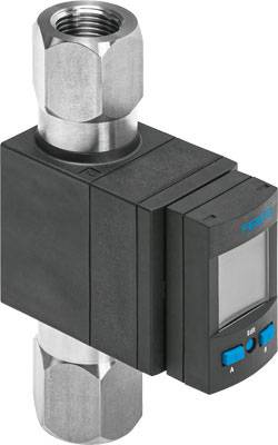 FESTO Durchfluss-Sensor SFAW-100T-TG34-E-PNLK-PNVBA-M12 8036876 Betriebsspannung (Bereich): 18 - 30