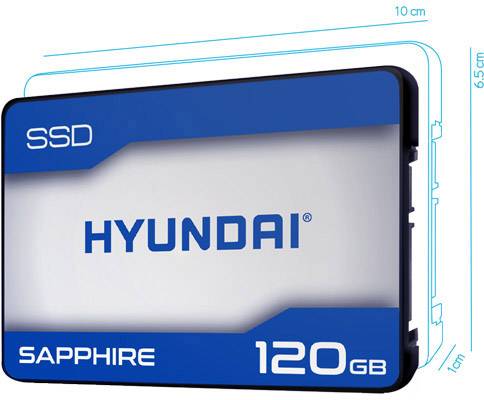 Hyundai Sapphire Interne SSD 6.35cm (2.5 Zoll) 120GB Retail C2S3T/120G SATA III