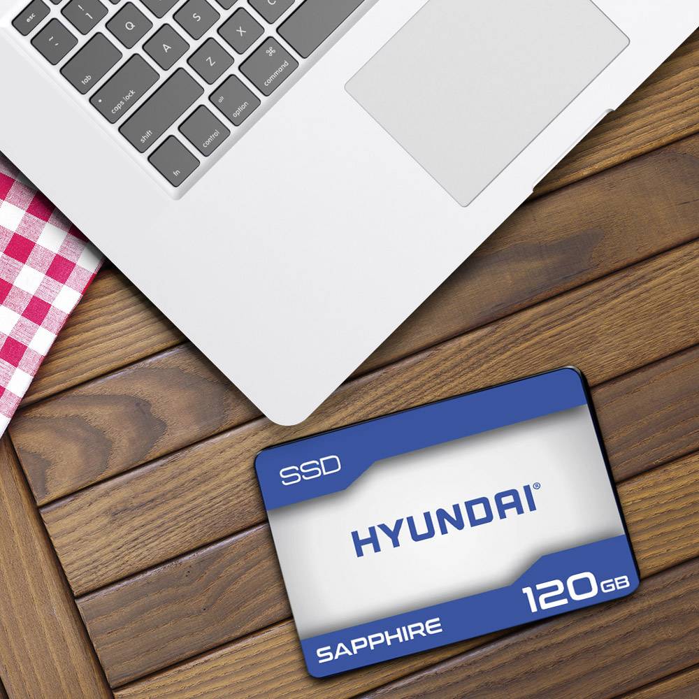 Hyundai Sapphire Interne SSD 6.35cm (2.5 Zoll) 120GB Retail C2S3T/120G SATA III