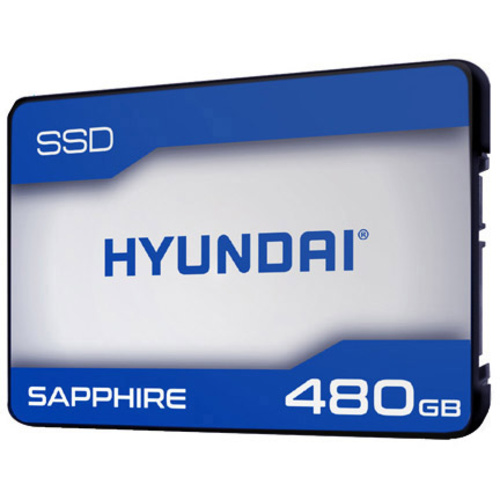 Hyundai Sapphire Interne SSD 6.35 cm (2.5 Zoll) 480 GB Retail SSDHYC2S3T480G SATA III