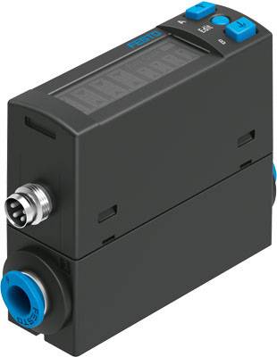 FESTO Durchfluss-Sensor SFAH-100U-Q8S-PNLK-PNVBA-M8 8058475 Betriebsspannung (Bereich): 22 - 26 V/D