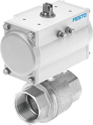 FESTO Kugelhahn-Antriebseinheit 8070238 VZBM-A-1"-RP-25-D-2-B2-PA10 5.5 bis 8 bar 1St.