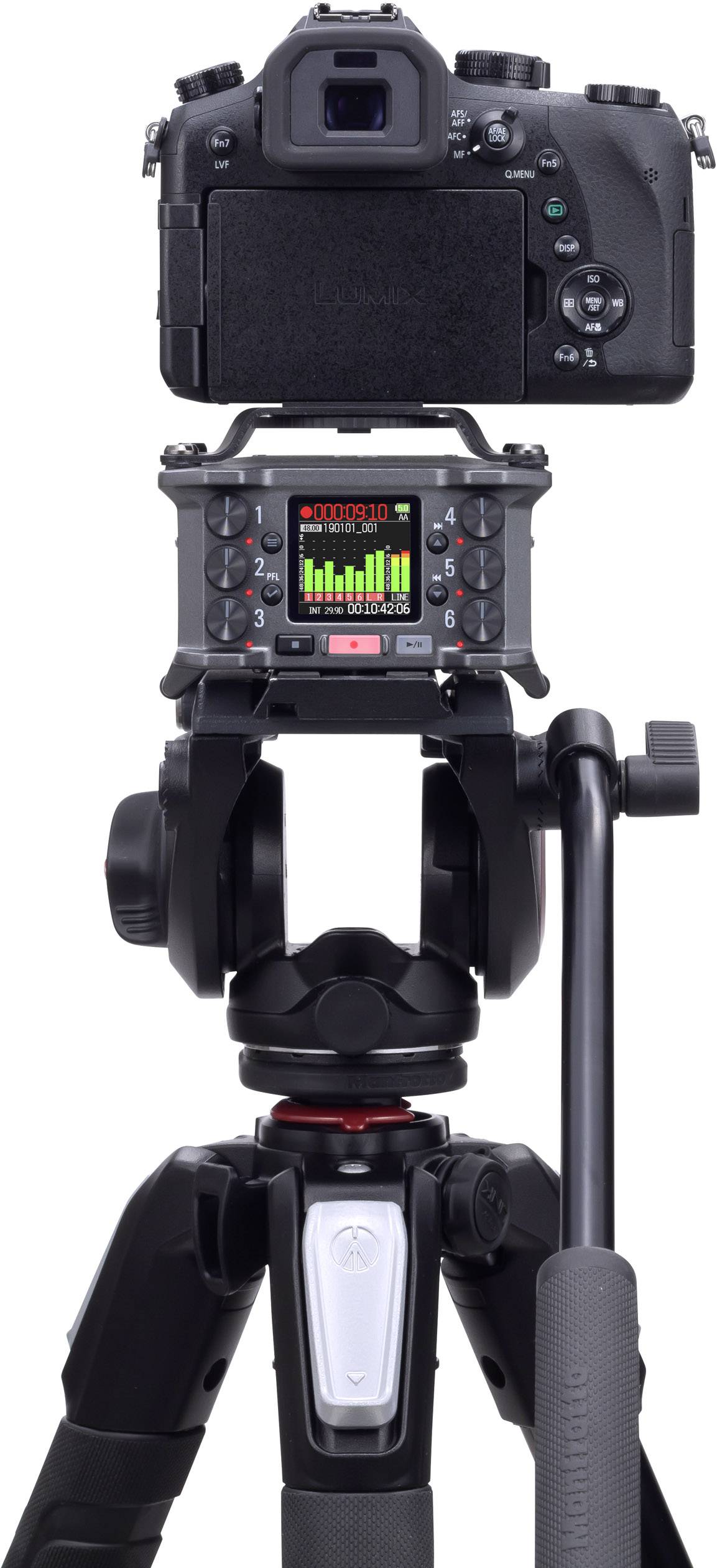 Zoom F6 Audio-Recorder Schwarz