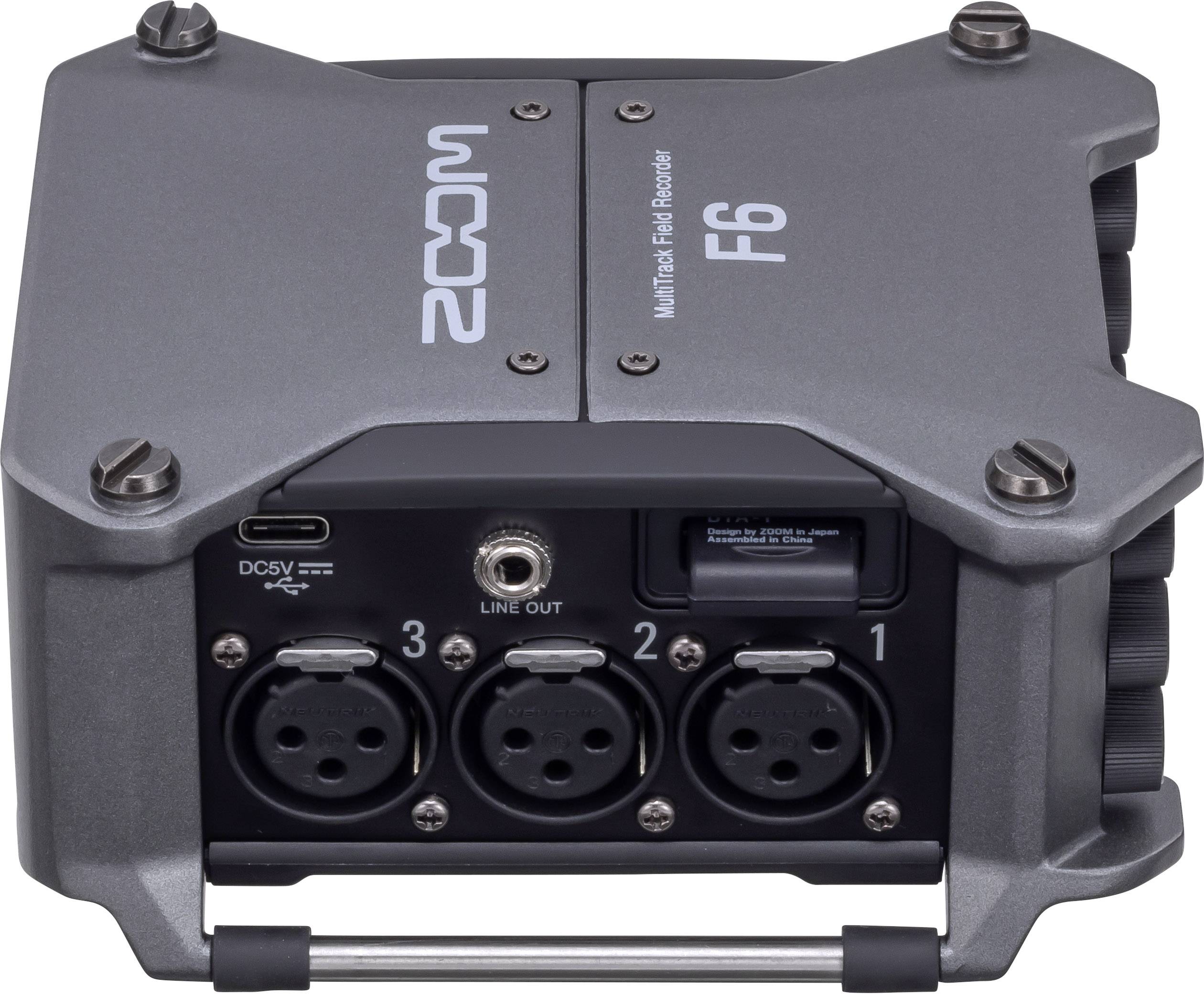 Zoom F6 Audio-Recorder Schwarz