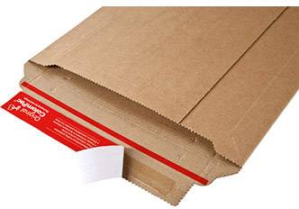 Colompac Rigid Plus CP010.02 Versandtasche (B x H x T) 185 x 270 x 50 mm Braun Verwendung für Papierformat=DIN A5, DIN B5 20 St.
