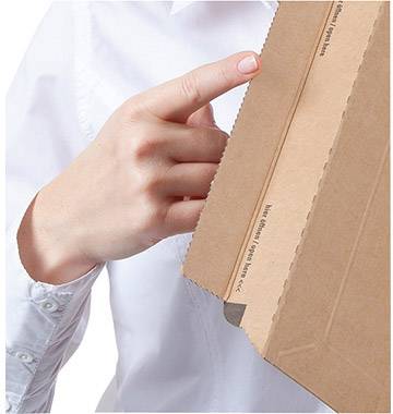 Colompac Rigid Plus CP010.02 Versandtasche (B x H x T) 185 x 270 x 50 mm Braun Verwendung für Papierformat=DIN A5, DIN B5 20 St.