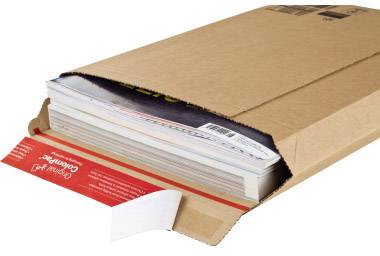 Colompac Rigid Plus CP010.02 Versandtasche (B x H x T) 185 x 270 x 50 mm Braun Verwendung für Papierformat=DIN A5, DIN B5 20 St.