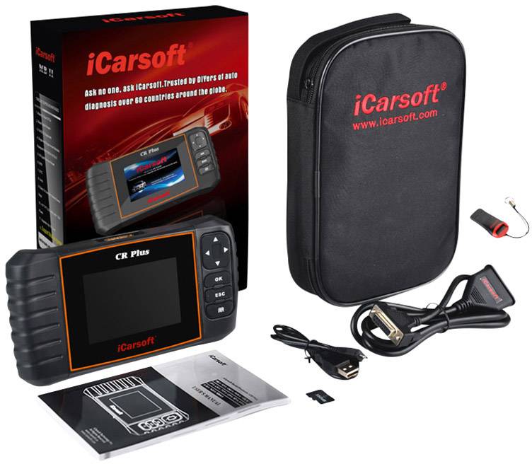 Icarsoft CR Plus OBD II Diagnosetool iccrpl Passend für (Auto-Marke): Universal uneingeschränkt